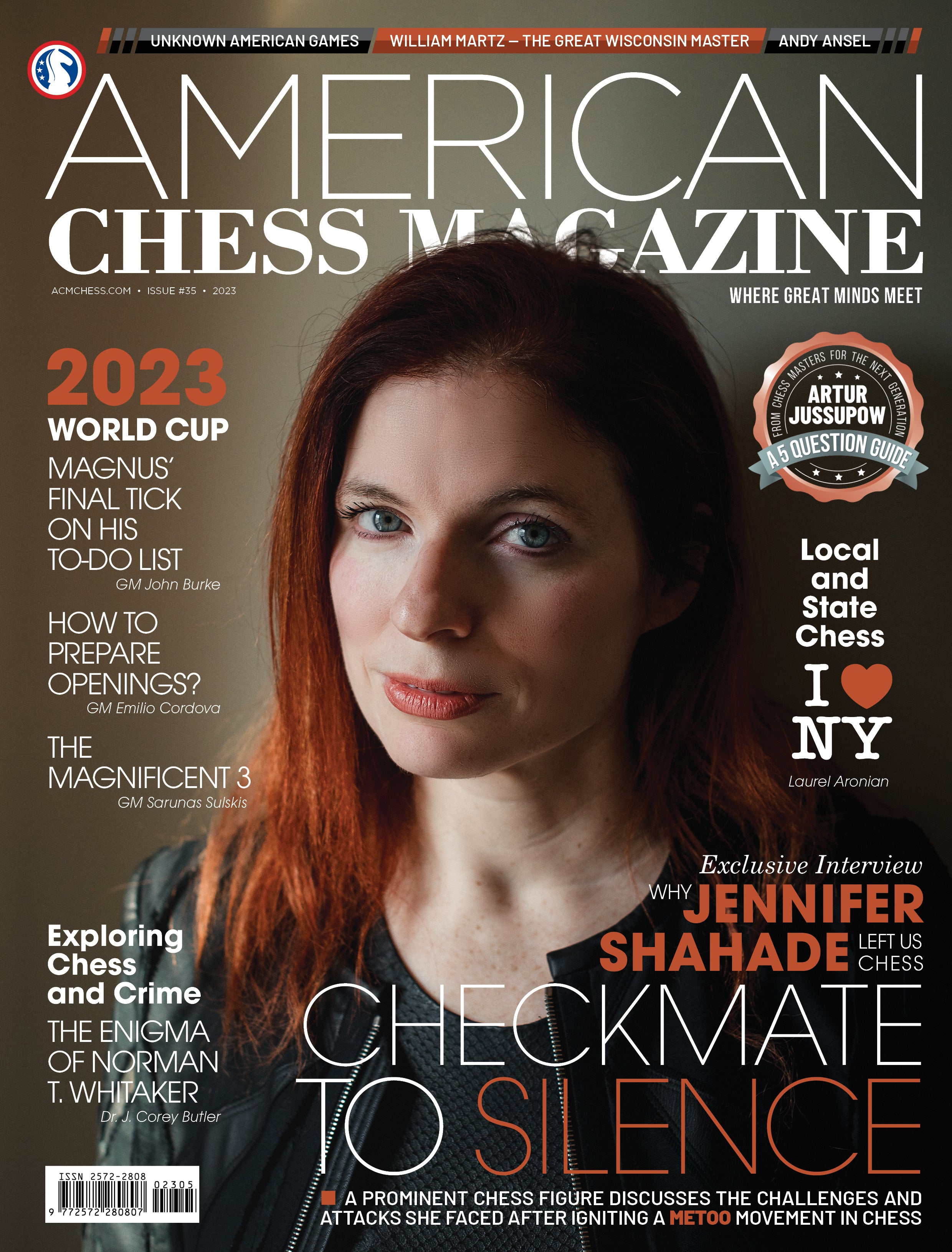 CLEARANCE - AMERICAN CHESS MAGAZINE Issue no. 29