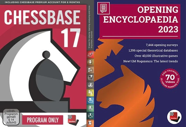ChessBase 17 and Opening Encyclopaedia 2023 (Save Big!)
