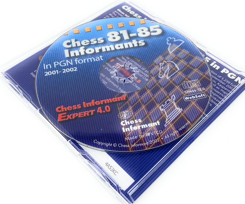 Chess Informants 81-85 CD (PGN Format)