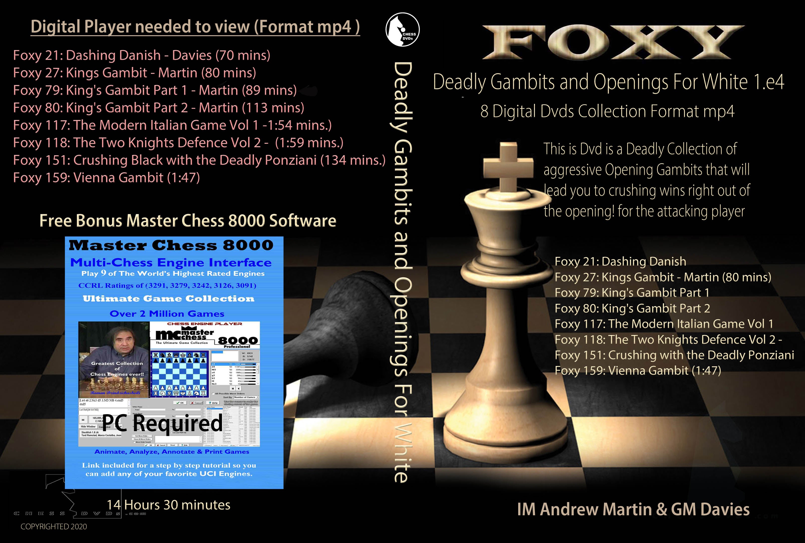 E-DVD FOXY OPENINGS - VOL 117 - The Modern Italian Game