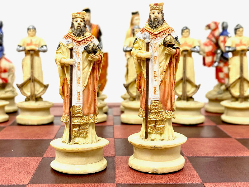 Crusades Resin Theme Chess Pieces