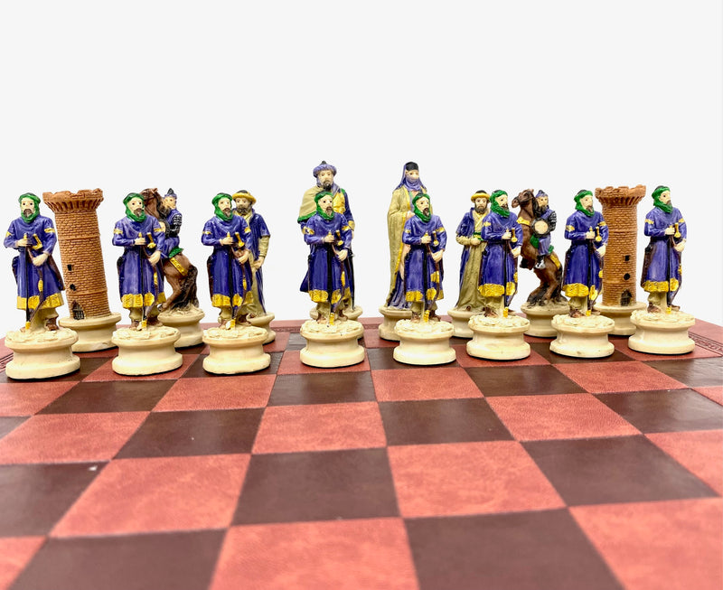 Crusades Resin Theme Chess Pieces