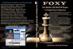 GM Mednis, GM Wolff & IM Kopec Collection (13 Digital DVDs)