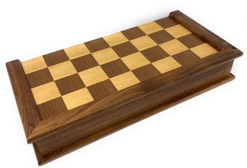 Folding Tournament Staunton Board with Weighted pieces (17.5" board with 3.75" King)