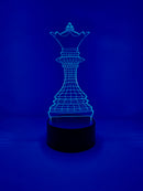 Chess Night Light (King, Queen, Knight, Bishop, Rook, Pawn designs)