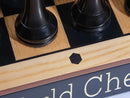 Official World Chess Championship Cabinet Chess Set (Board-Box & Pieces)