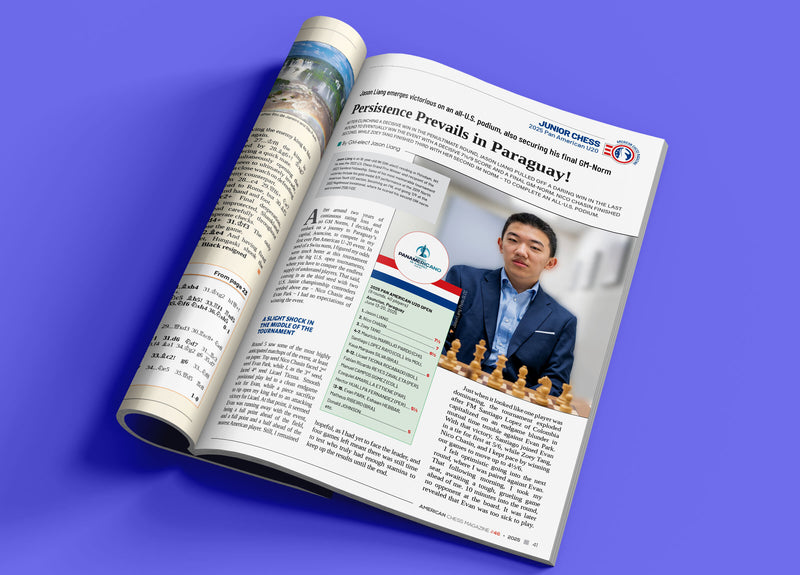 Pre Order American Chess Magazine Issue 46