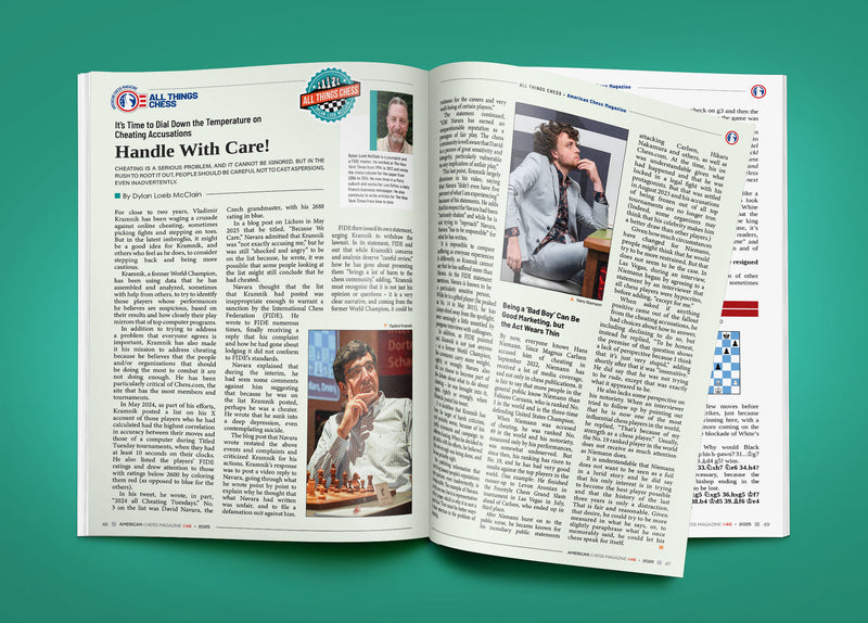 Pre Order American Chess Magazine Issue 46