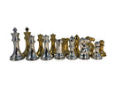 Silver & Gold Weighted Chess Pieces