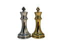 Silver & Gold Weighted Chess Pieces