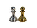 Silver & Gold Weighted Chess Pieces