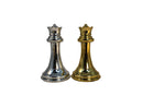 Silver & Gold Weighted Chess Pieces
