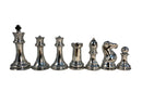 Silver & Gold Weighted Chess Pieces