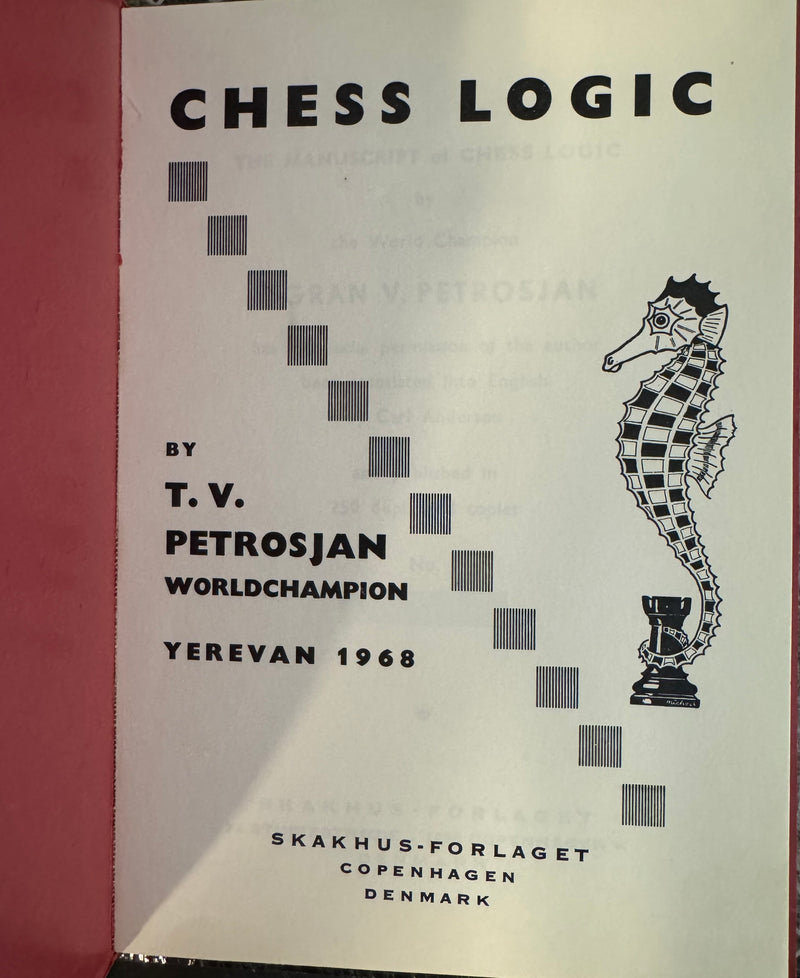 Chess Logic - T.V. Petrosjan (Yerevan 1968)