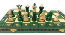 Ambassador Deluxe Chess Set - Folding board with 4 1/4" King