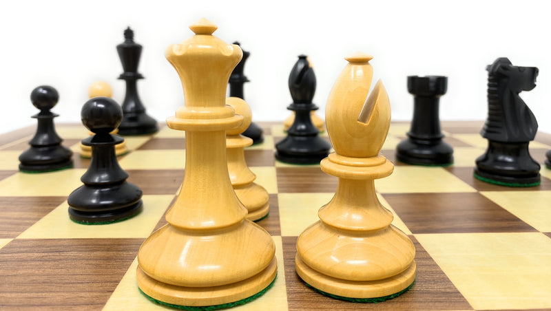 B.H. Wood Style Chess pieces (3.75")