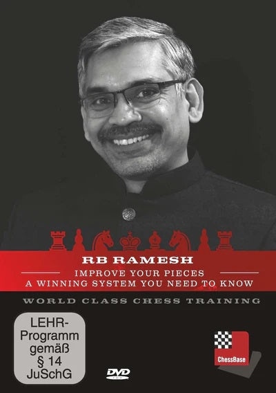 PRE ORDER Improve Your Pieces: A Winning System You Need to Know - RB Ramesh