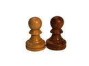 Babul Wood Ultimate Chess Set 3X Weight (4 Qs)  w/ Travel Case