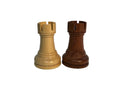 Babul Wood Ultimate Chess Set 3X Weight (4 Qs)  w/ Travel Case