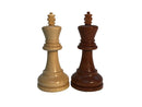 Babul Wood Ultimate Chess Set 3X Weight (4 Qs)  w/ Travel Case