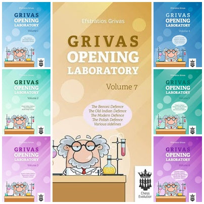 Grivas Opening Lab set (7 Books) includes 2 Free Books!