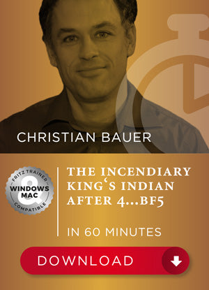 The incendiary King's Indian after 4...Bf5 in 60 minutes - Christian Bauer