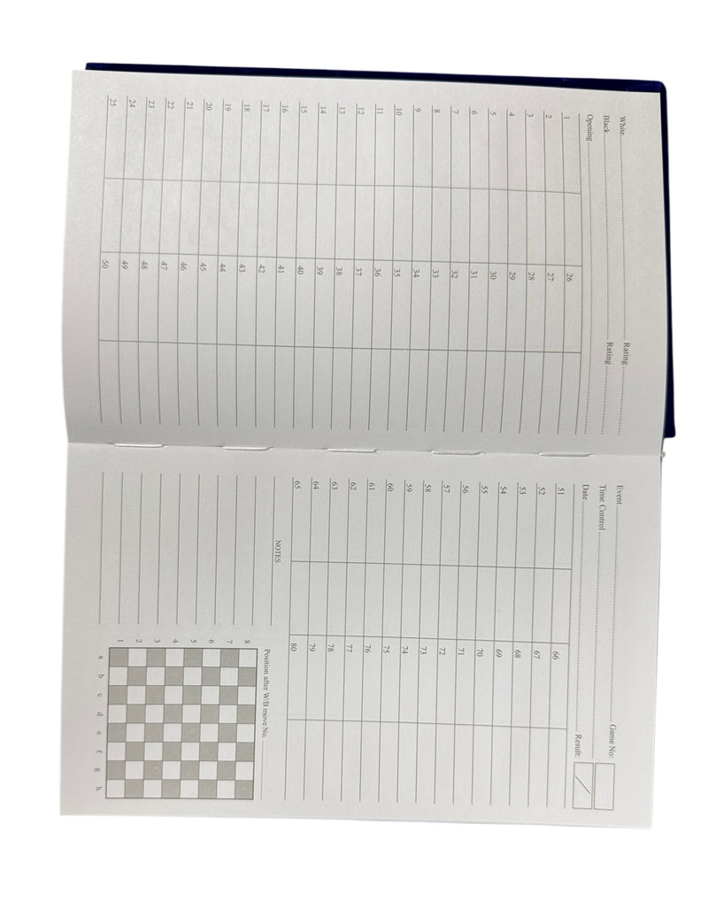 Hardback Velour Scorebook