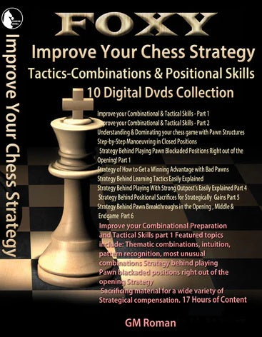 Improve Your Chess Strategy Collection (10 Digital DVDs)