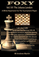 Foxy Opening 191 The Jobava London System - Andrew Martin