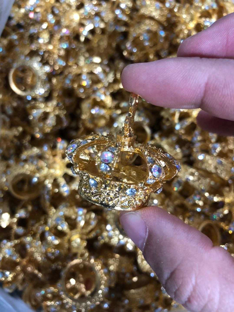 King Crown 3D Metal Key Chain