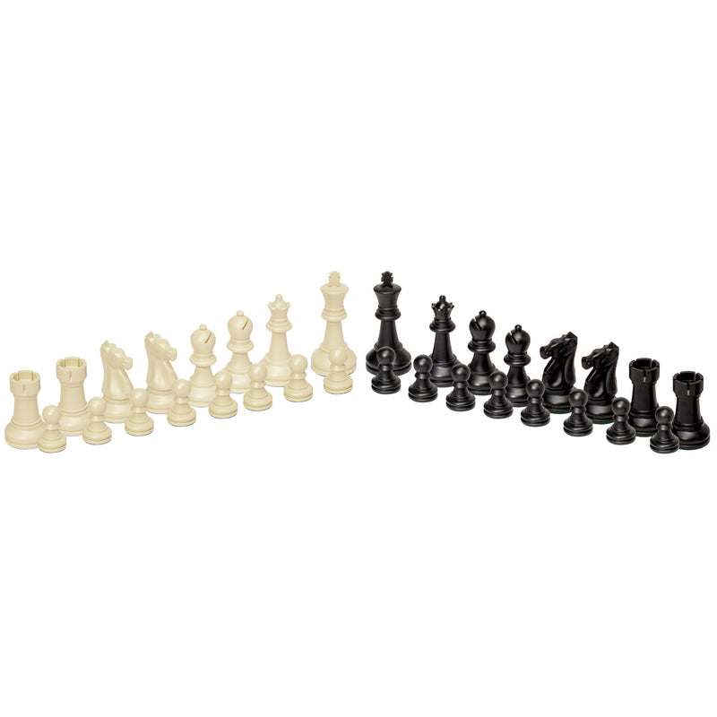 Bobby Fischer® Ultimate Tournament Staunton Chessmen with 3.75 Inch King & Triple Weight