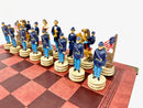 Civil War Resin Theme Chess Pieces