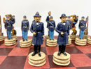 Civil War Resin Theme Chess Pieces