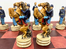 Civil War Resin Theme Chess Pieces