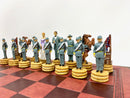 Civil War Resin Theme Chess Pieces
