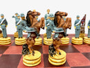 Civil War Resin Theme Chess Pieces