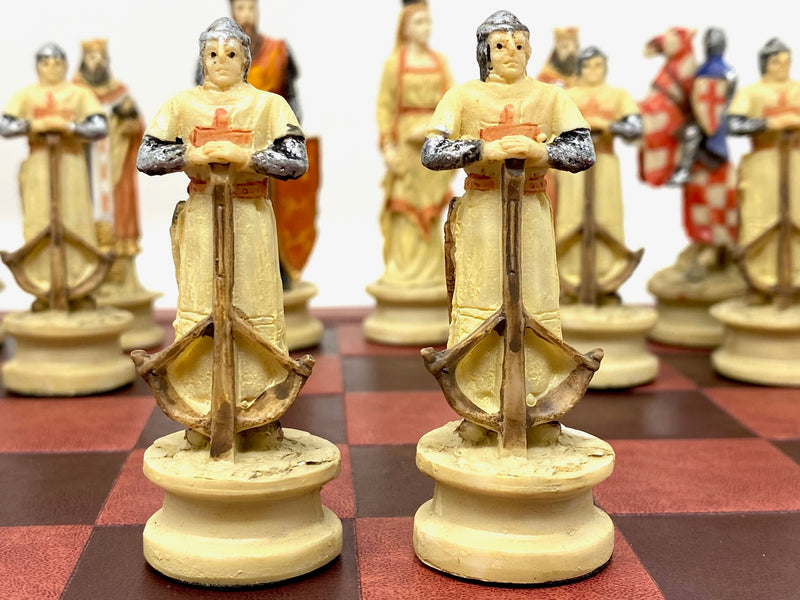 Crusades Resin Theme Chess Pieces