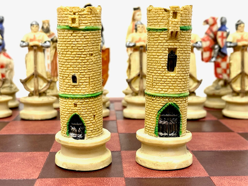 Crusades Resin Theme Chess Pieces