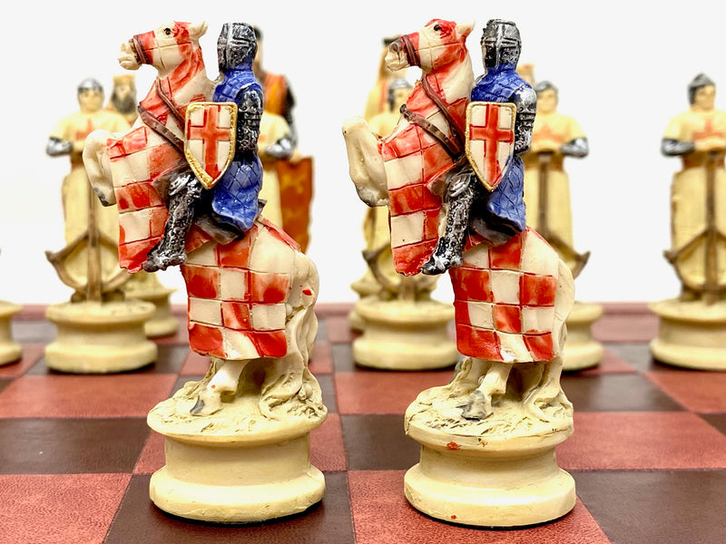 Crusades Resin Theme Chess Pieces