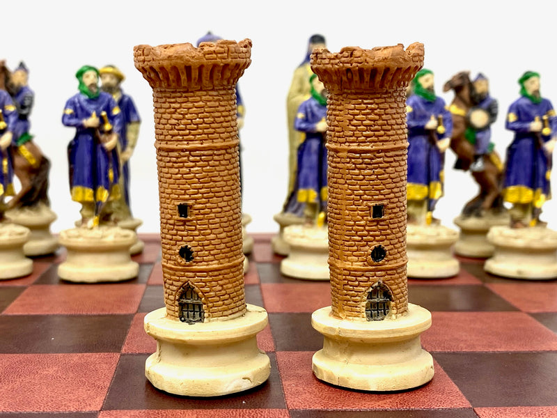 Crusades Resin Theme Chess Pieces