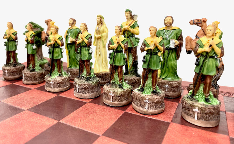 Robin Hood Resin Theme Chess Pieces