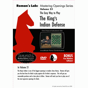 Roman's Lab 21: The Easy Way to Play the King's Indian Defense