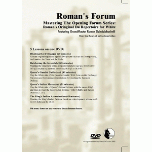Roman's Lab 35: Mastering The Opening Series, Romans Original D4 Repertoire for White