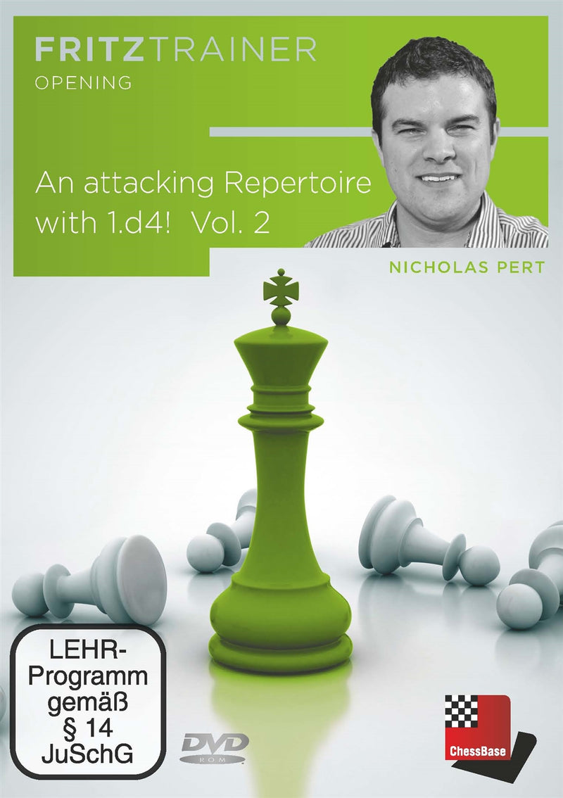 Attacking Repertoire with 1.d4! Part 2 (1.d4 Nf6 2.c4) - Nicholas Pert