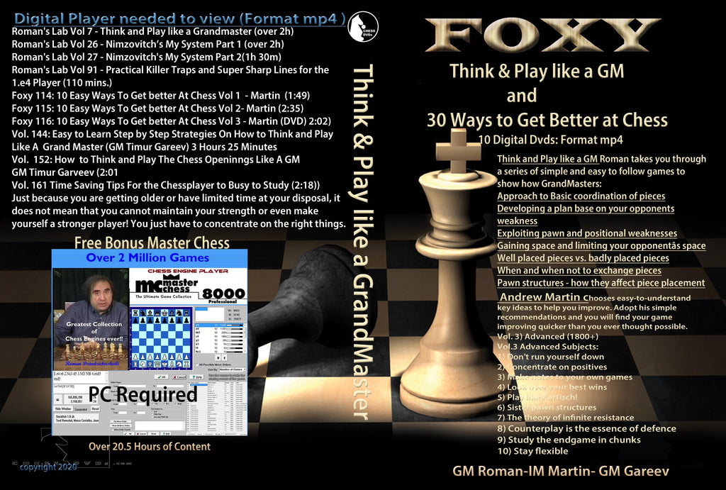  Electronic Grandmaster Chess Game- Play Opponent, or