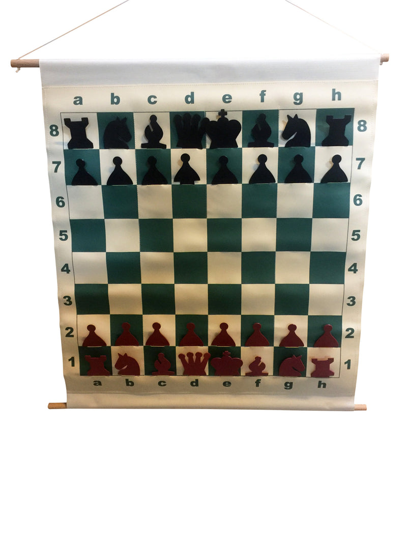 Slotted Chess Teaching Demonstration Board (28")