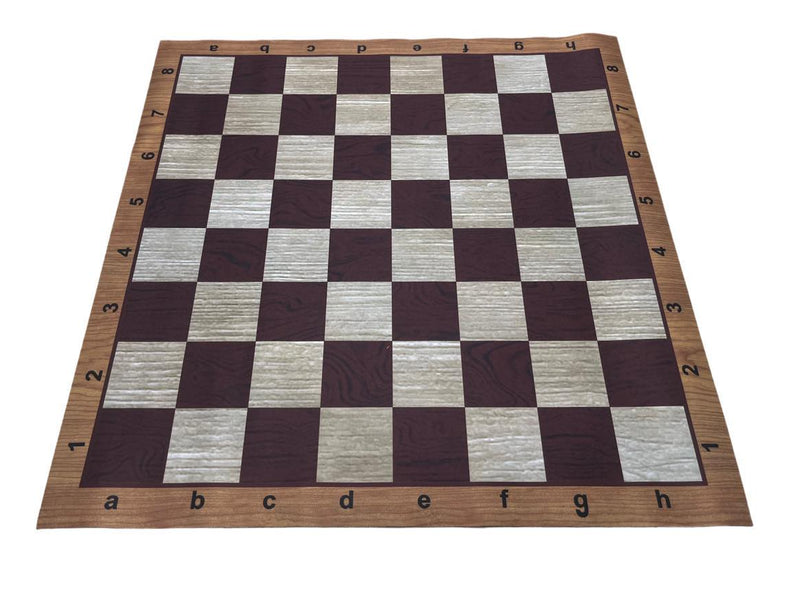 Series II - Wood Grain Thin Floppy Mousepad Chess Board (6 New Colors)