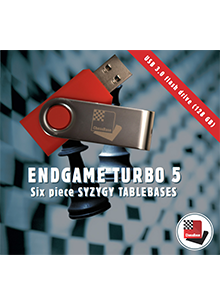 Endgame Turbo 5 - Six piece Syzygy Tablebases (USB 3.0 Flash Drive 128GB)