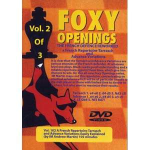 Foxy Openings 102: The French Defence Reworked Vol 2 - Martin