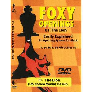 Foxy Openings 81: Lion Easily Explained, The